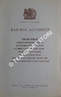 Book cover of Railway Accidents - Report on the Derailments that occurred on Continuous Welded Rail Track at Lichfield, Somerton and Sandy, British Railways, during June and July 1969 and on the General safety of this form of Track by Department of Transport